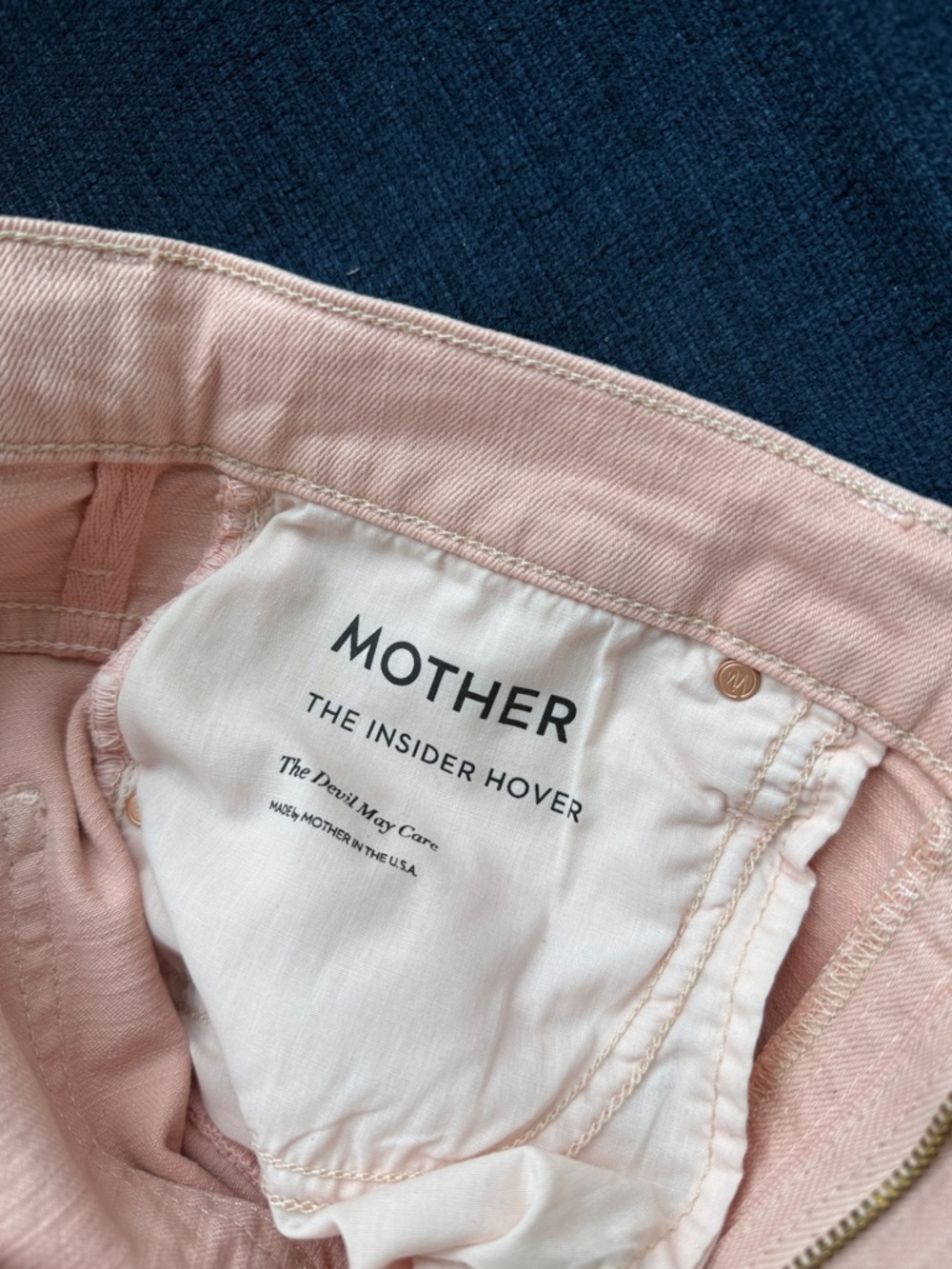 NWT Mother superior peach colored jean, cute for spring! - Picture 5 of 8